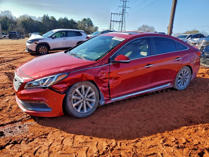 2017 HYUNDAI SONATA — VIN 5NPE34AF2HH525809