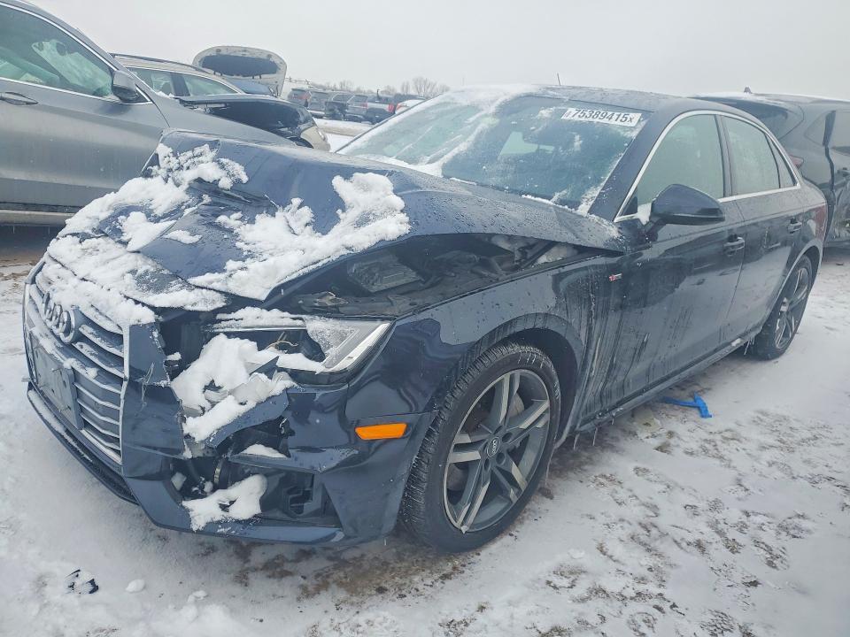 2018 AUDI A4 — VIN WAUENAF43JA111125