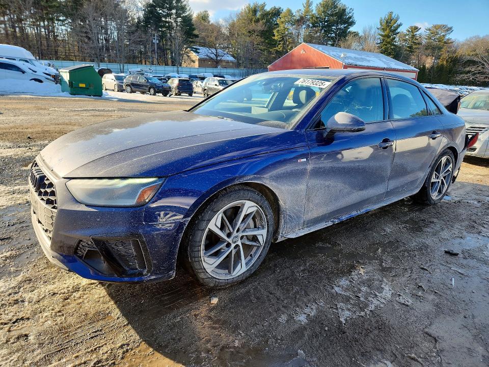 2021 AUDI A4 — VIN WAUEAAF42MN012532