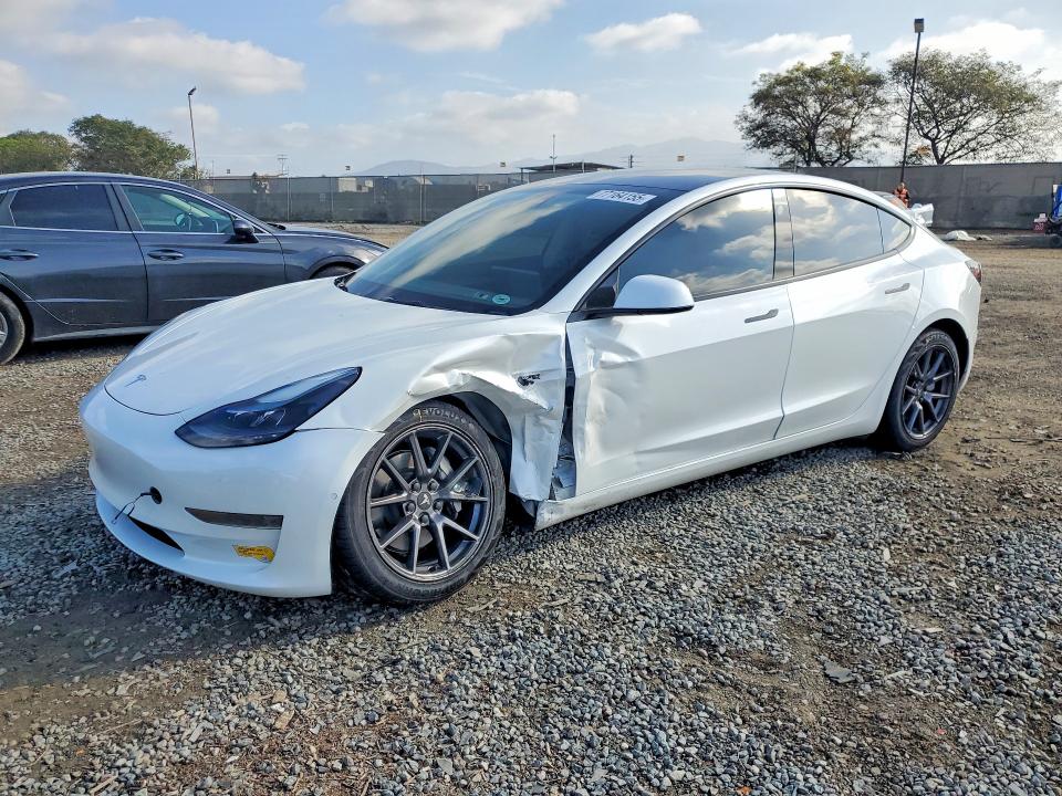 2022 TESLA MODEL 3 — VIN 5YJ3E1EA1NF113826