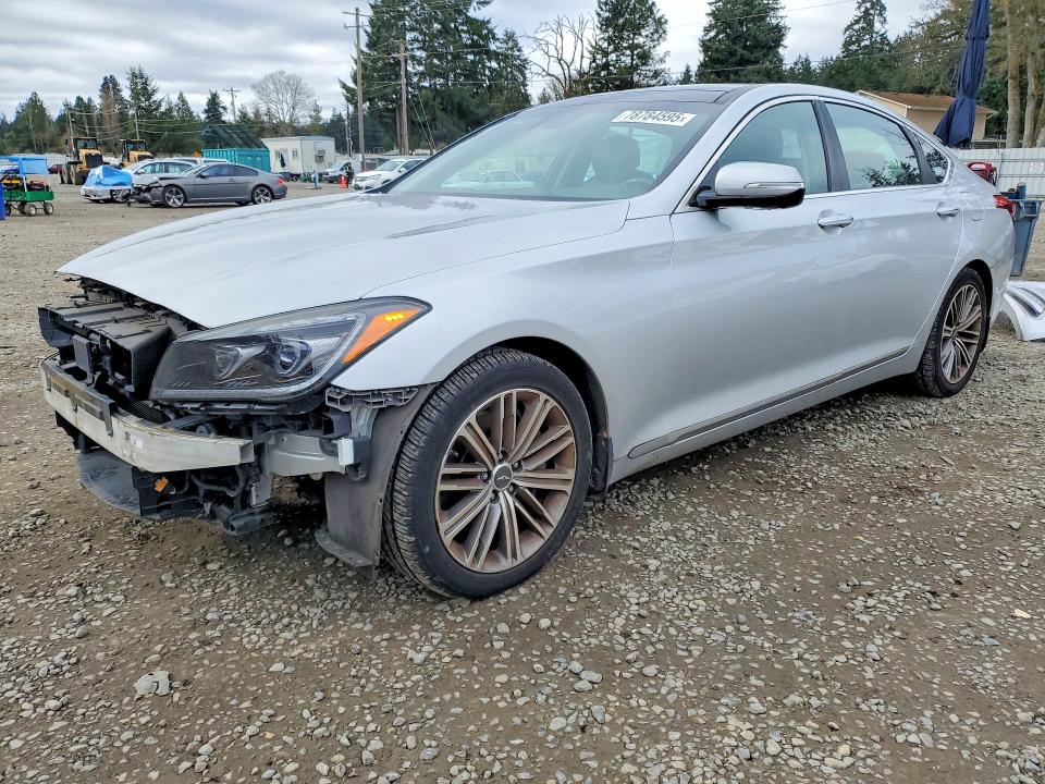 2018 GENESIS G80 — VIN KMHGN4JE1JU229777