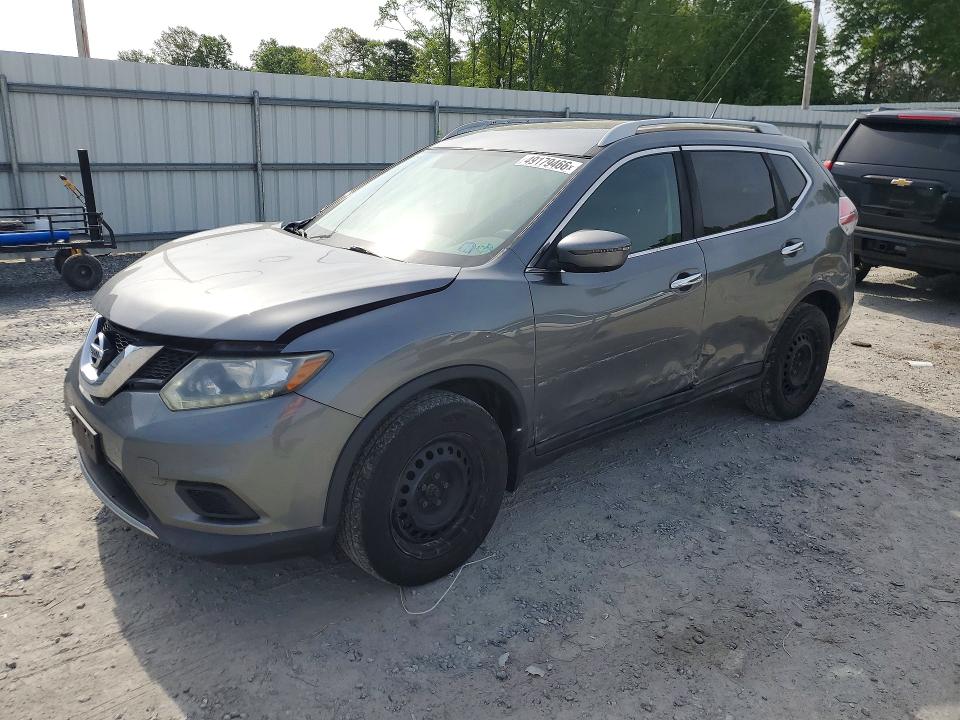 2016 NISSAN ROGUE — VIN 5N1AT2MM4GC802284