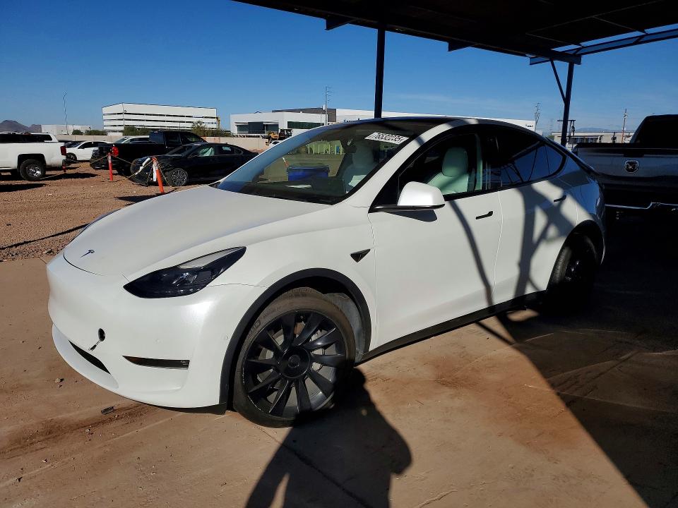 2022 TESLA MODEL Y — VIN 7SAYGDEE4NF551294