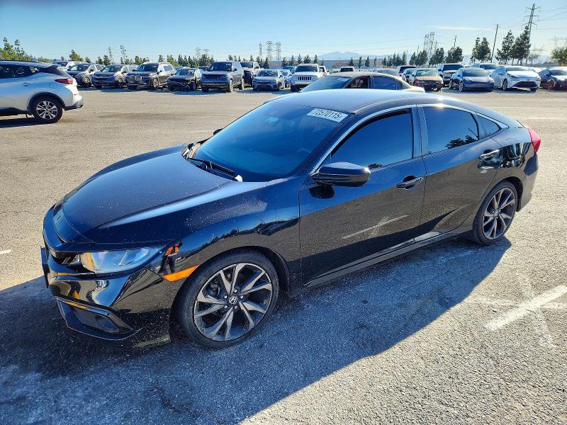 2019 HONDA CIVIC — VIN 2HGFC2F81KH582782