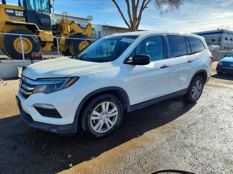 2017 HONDA PILOT — VIN 5FNYF6H1XHB099229