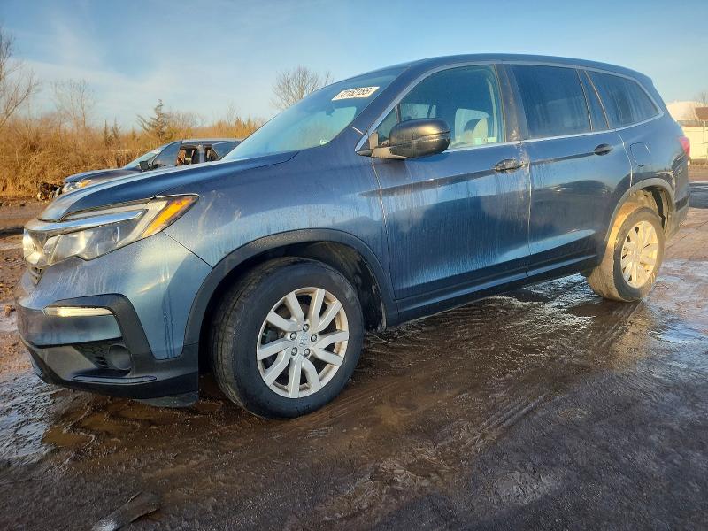 2019 HONDA PILOT LX — VIN 5FNYF6H1XKB087587