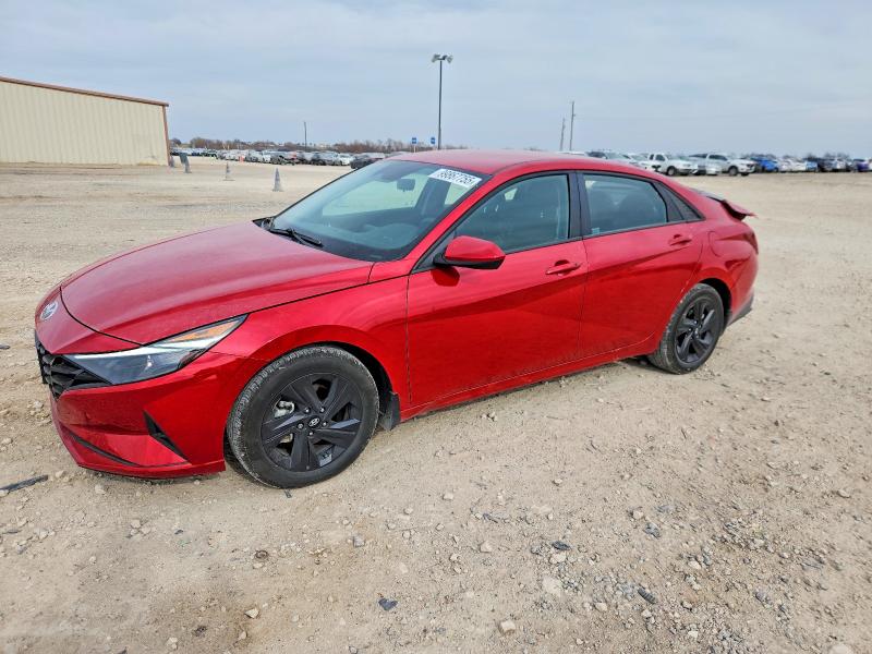 2022 HYUNDAI ELANTRA — VIN 5NPLM4AG6NH080161