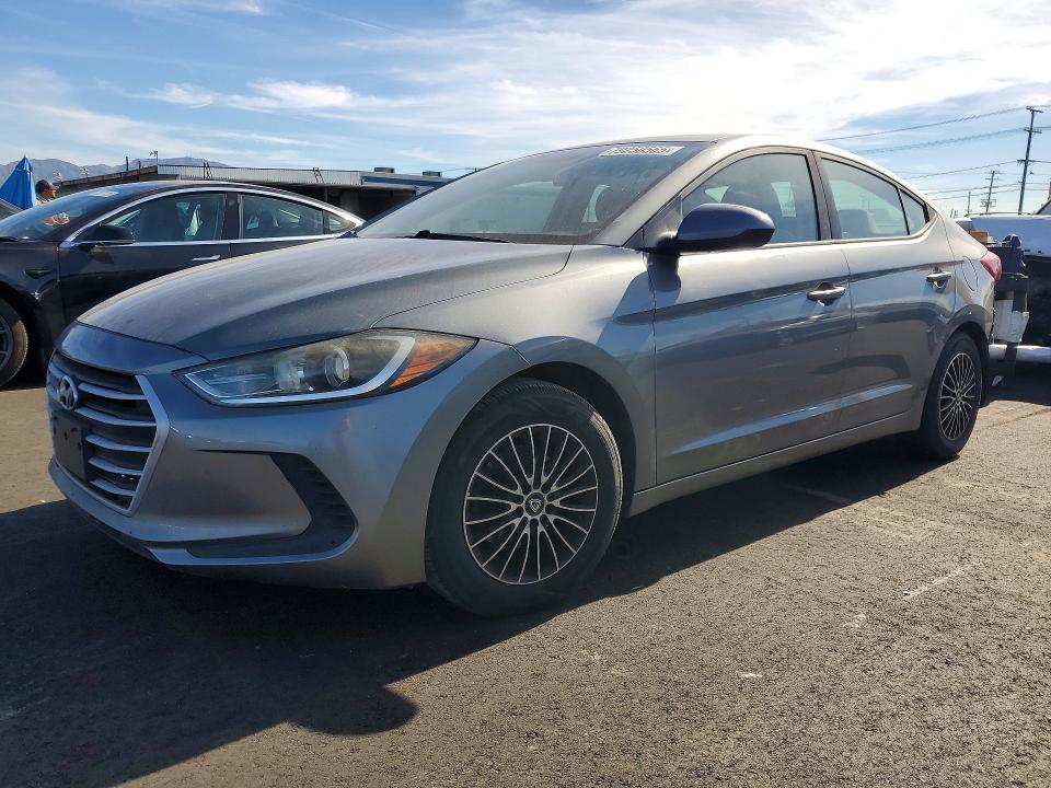 2017 HYUNDAI ELANTRA — VIN KMHD74LF3HU368936