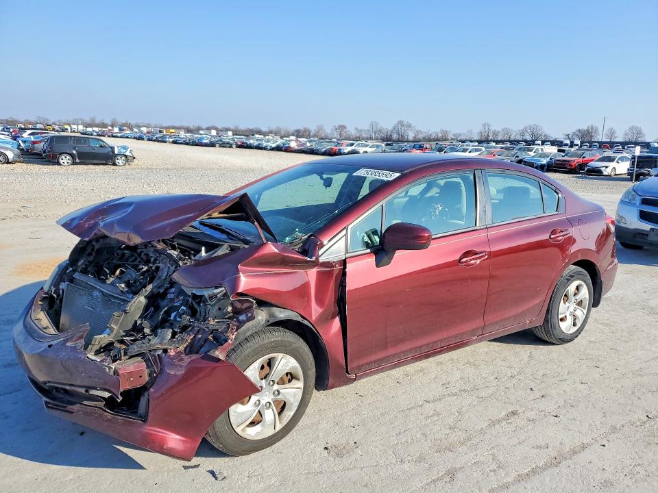 2015 HONDA CIVIC — VIN 19XFB2F54FE041010