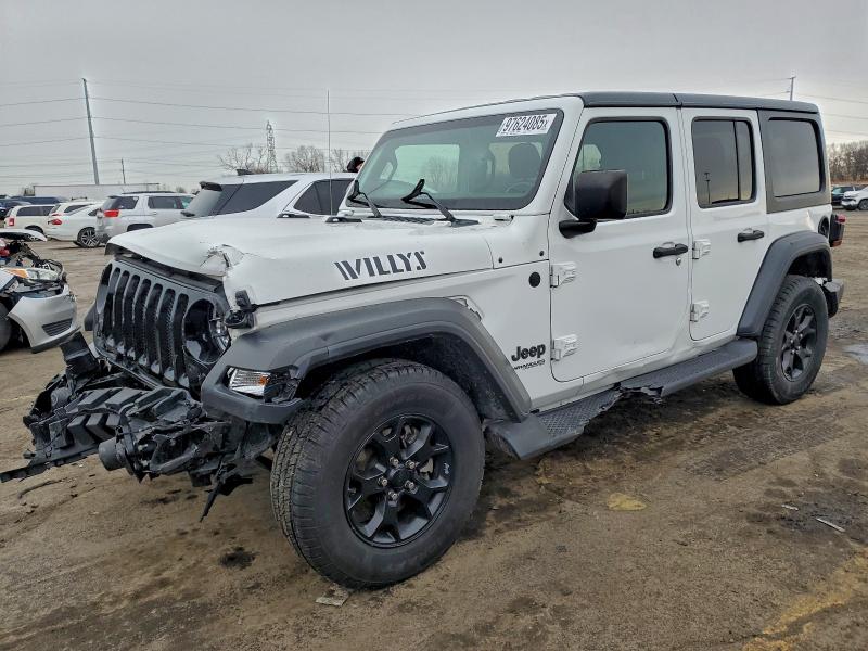 2021 JEEP WRANGLER U — VIN 1C4HJXDG2MW534345