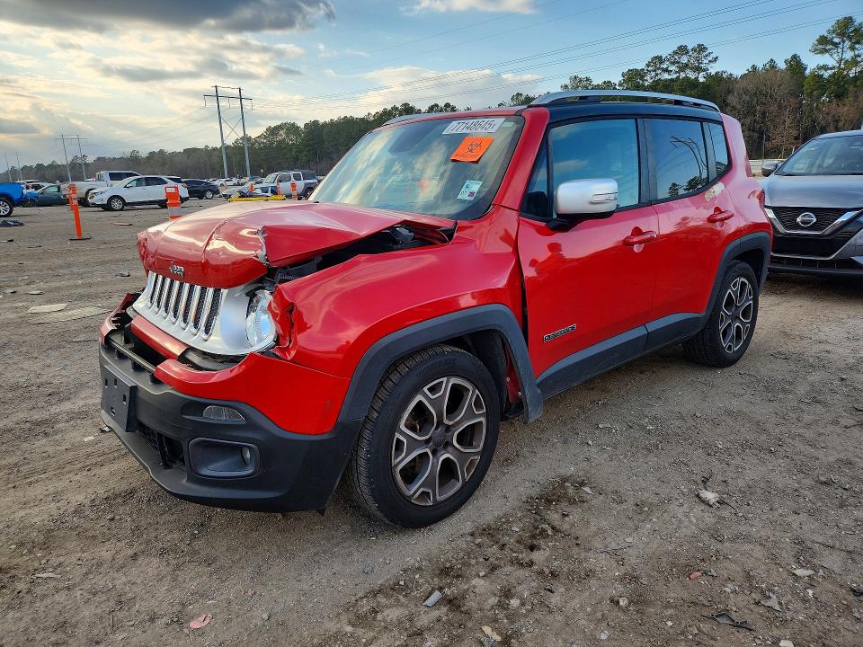 2016 JEEP RENEGADE — VIN ZACCJADT4GPC82832