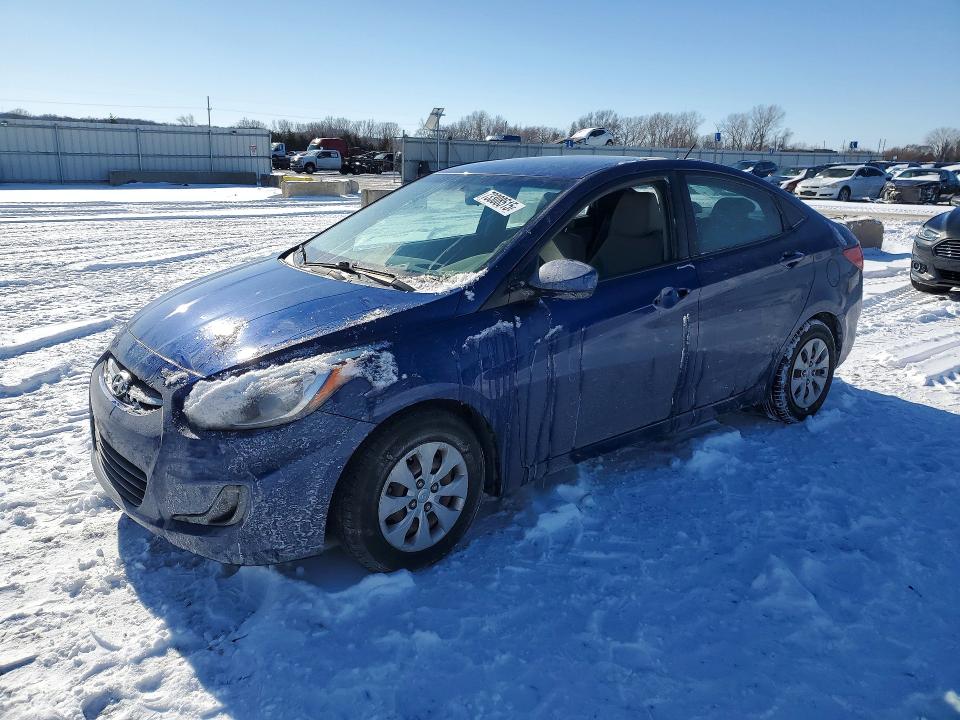 2016 HYUNDAI ACCENT — VIN KMHCT4AE2GU131404
