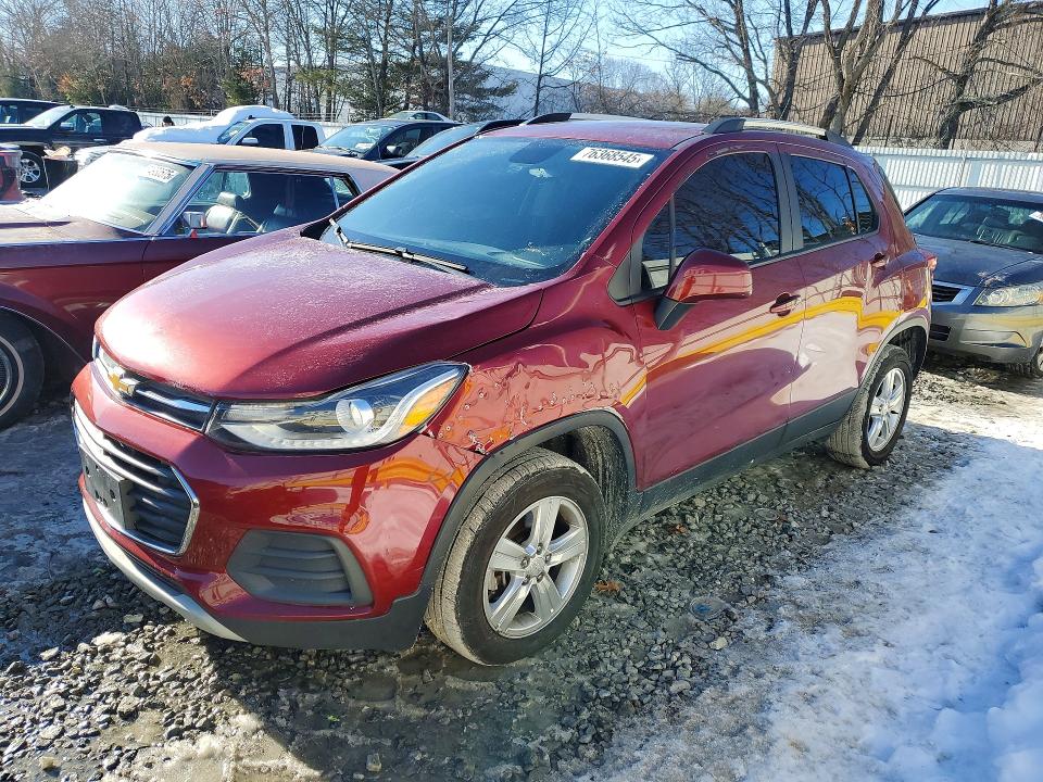 2022 CHEVROLET TRAX 1LT — VIN KL7CJPSM2NB530336