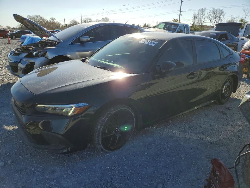 2022 HONDA CIVIC — VIN 2HGFE2F58NH590026