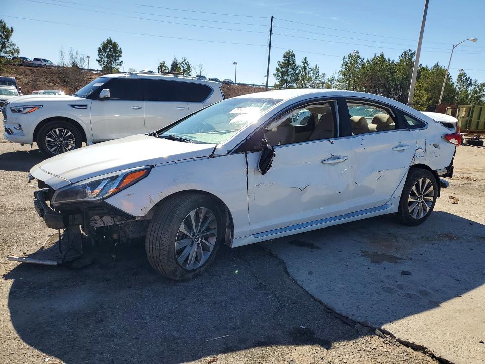 2017 HYUNDAI SONATA — VIN 5NPE34AF4HH515007