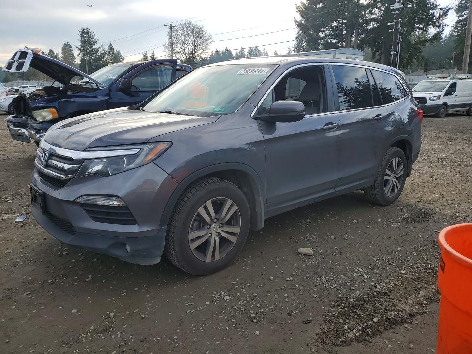 2017 HONDA PILOT EXL — VIN 5FNYF6H5XHB059834