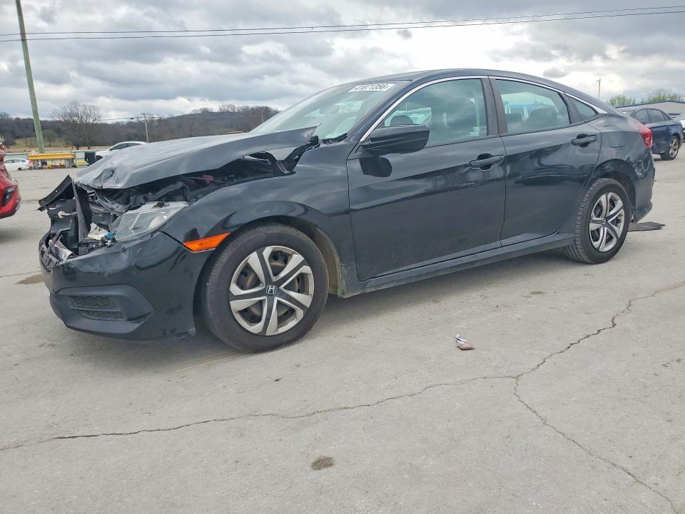 2018 HONDA CIVIC — VIN 2HGFC2F50JH606221