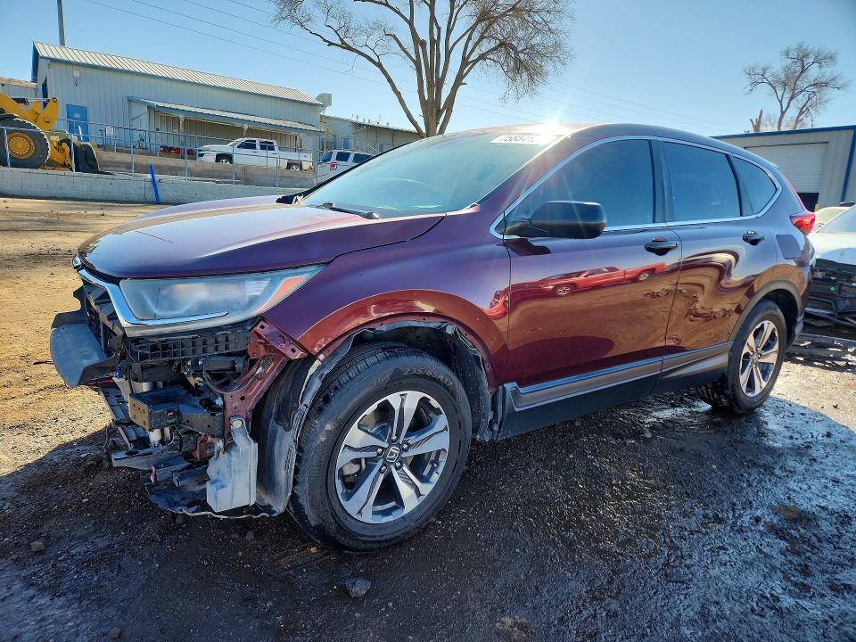 2018 HONDA CR-V — VIN 2HKRW6H39JH210057