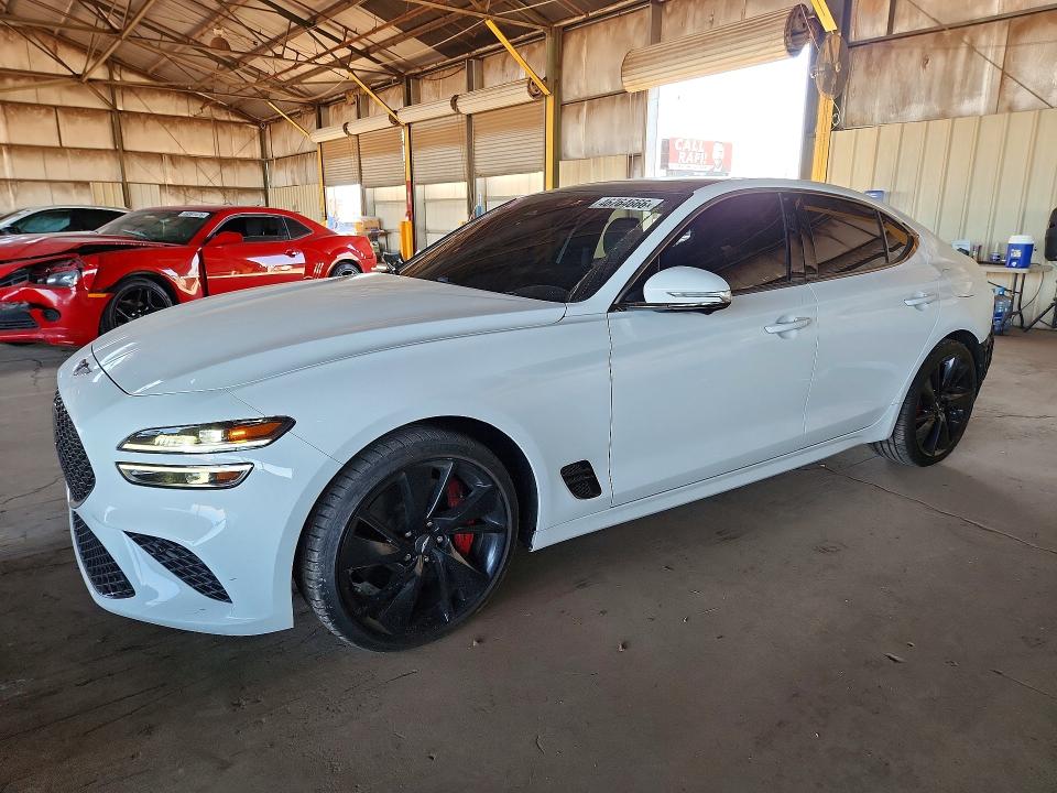 2022 GENESIS G70 — VIN KMTG54TE0NU095000