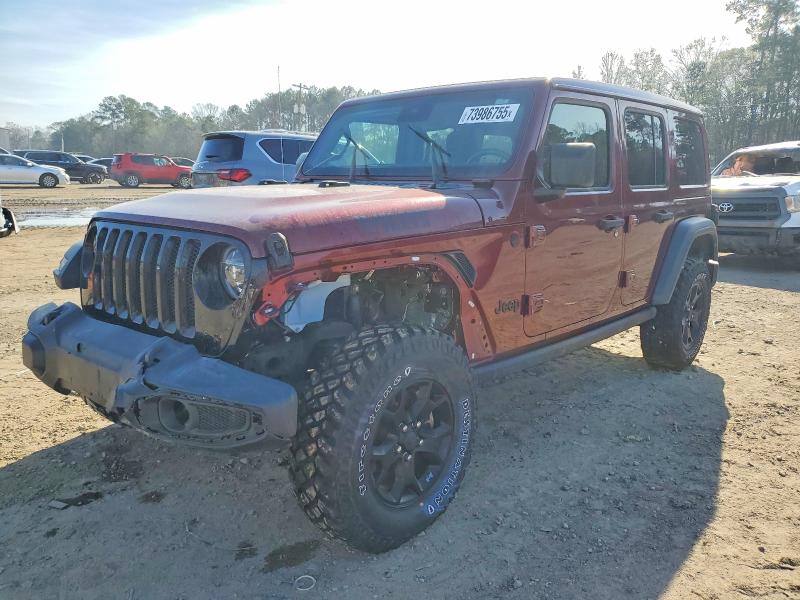 2021 JEEP WRANGLER U — VIN 1C4HJXDG1MW839738