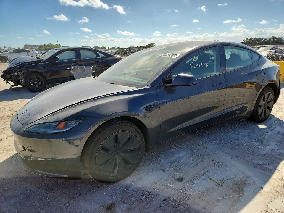 2025 TESLA MODEL 3 — VIN 5YJ3E1EA0SF971946