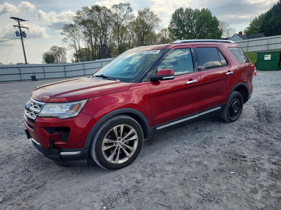 2018 FORD EXPLORER — VIN 1FM5K7F89JGC02863