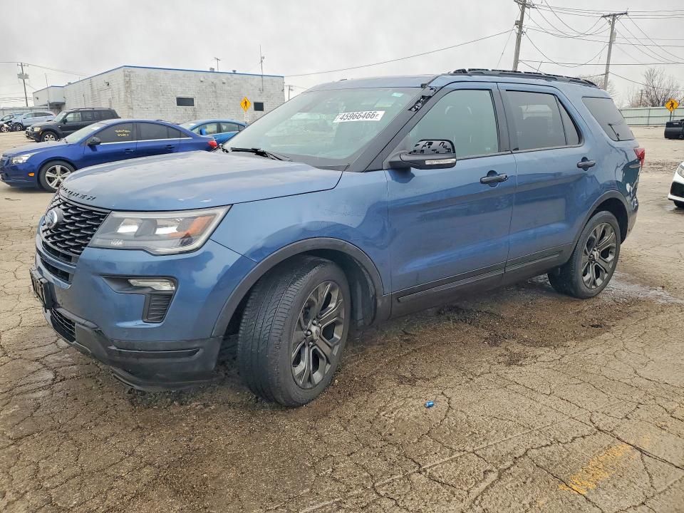2018 FORD EXPLORER — VIN 1FM5K8GTXJGA02745
