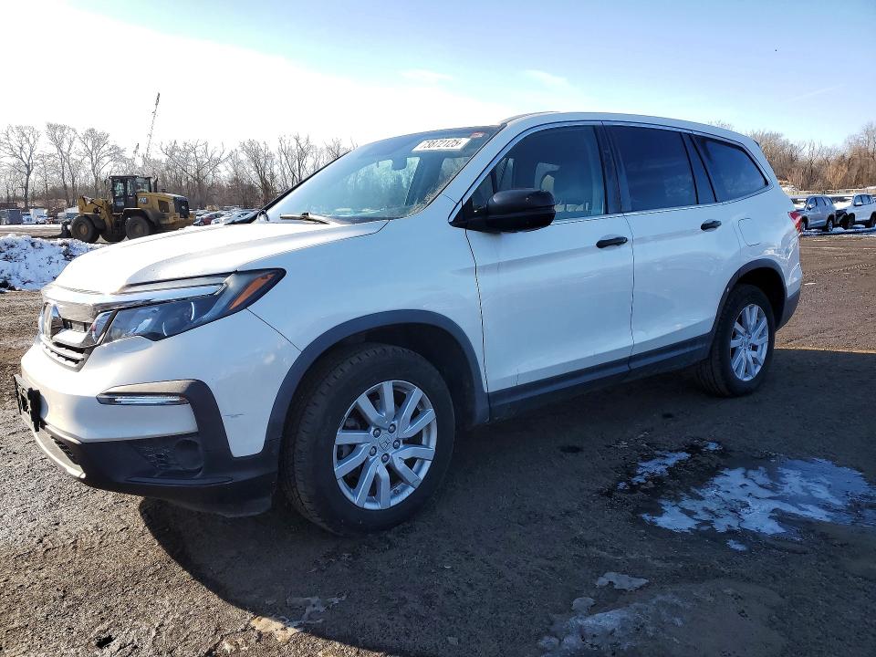 2019 HONDA PILOT LX — VIN 5FNYF6H16KB077199