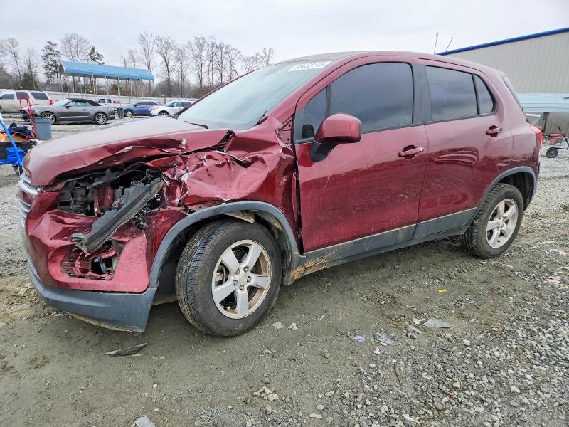 2016 CHEVROLET TRAX — VIN 3GNCJNSB5GL228845
