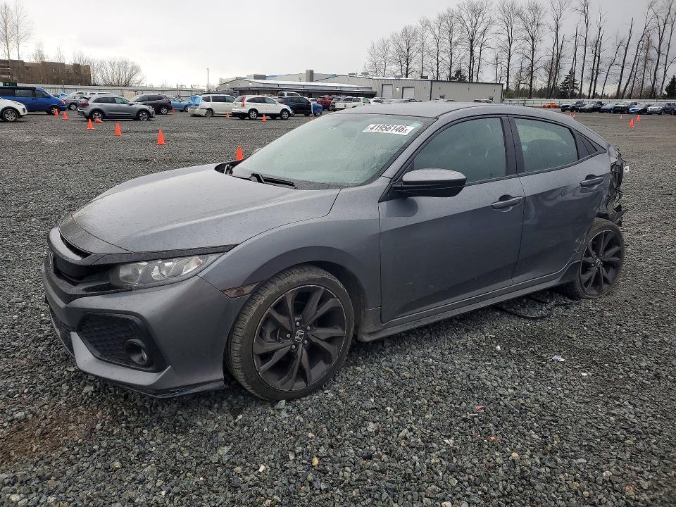 2018 HONDA CIVIC — VIN SHHFK7H43JU224675