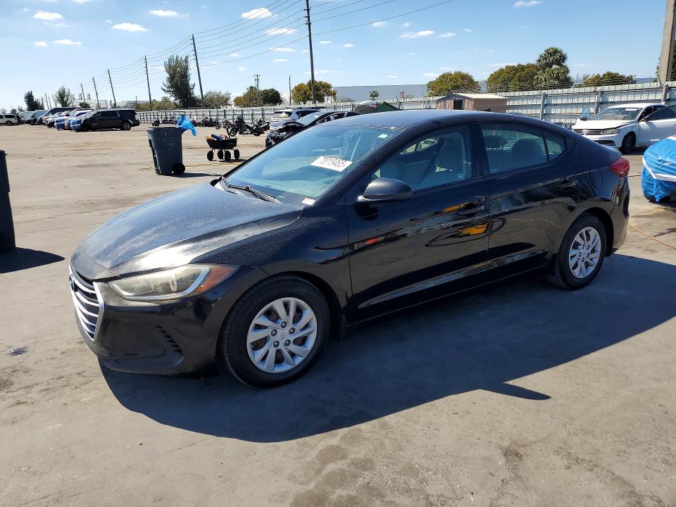 2018 HYUNDAI ELANTRA — VIN 5NPD74LF7JH381077