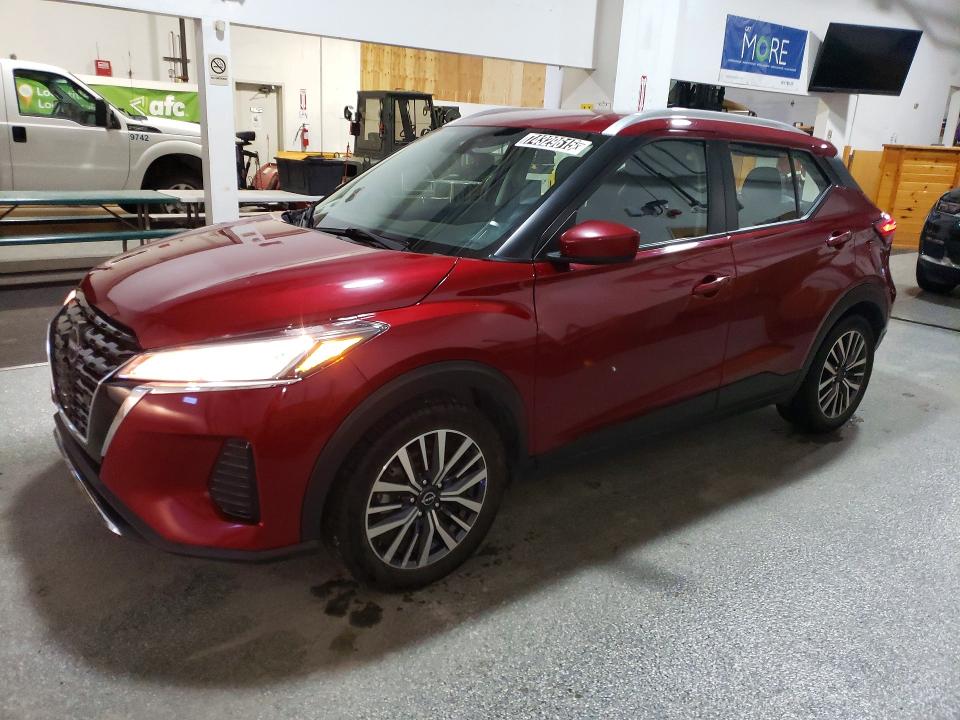 2022 NISSAN KICKS SV — VIN 3N1CP5CV0NL489395