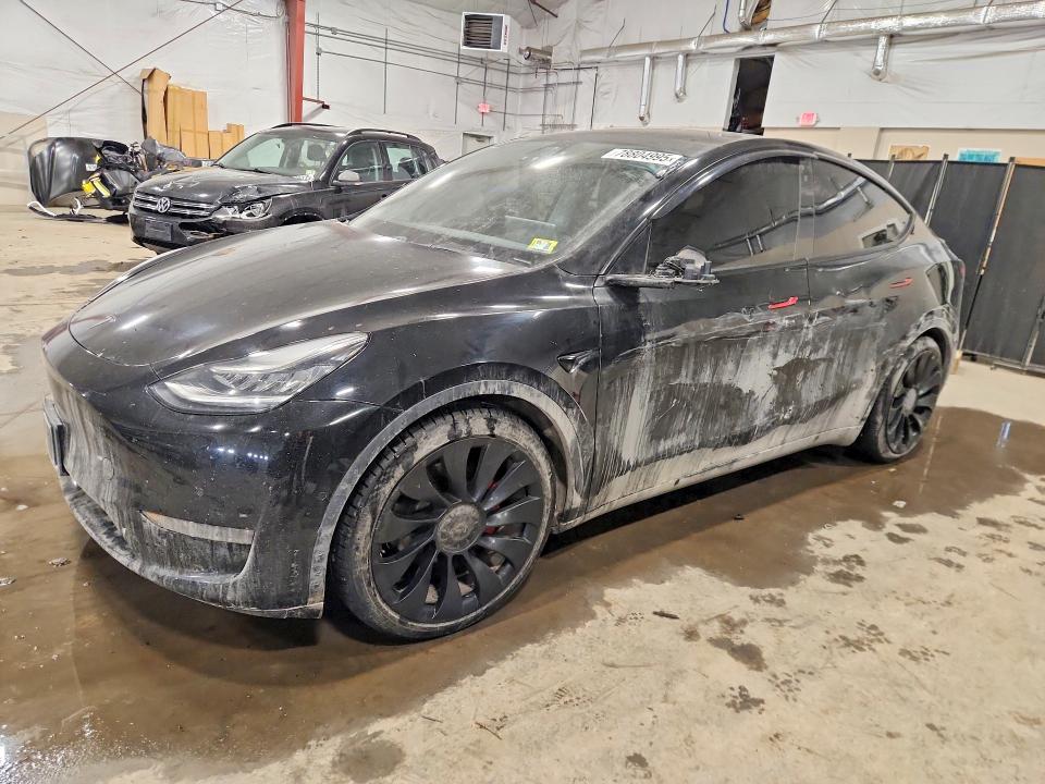 2020 TESLA MODEL Y — VIN 5YJYGDEF3LF027914