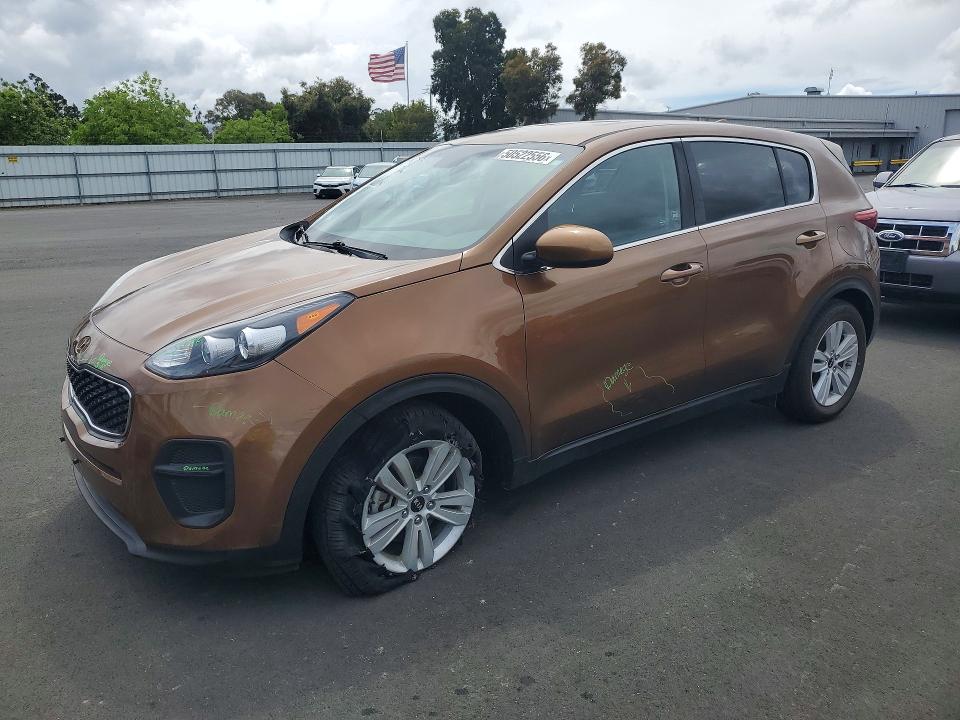 2018 KIA SPORTAGE — VIN KNDPM3AC3J7313050