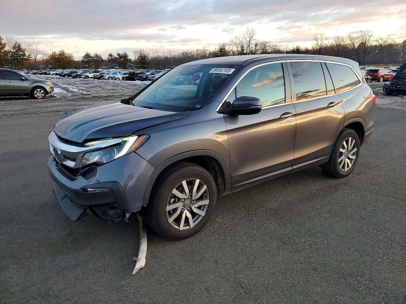 2021 HONDA PILOT EX — VIN 5FNYF6H37MB081153