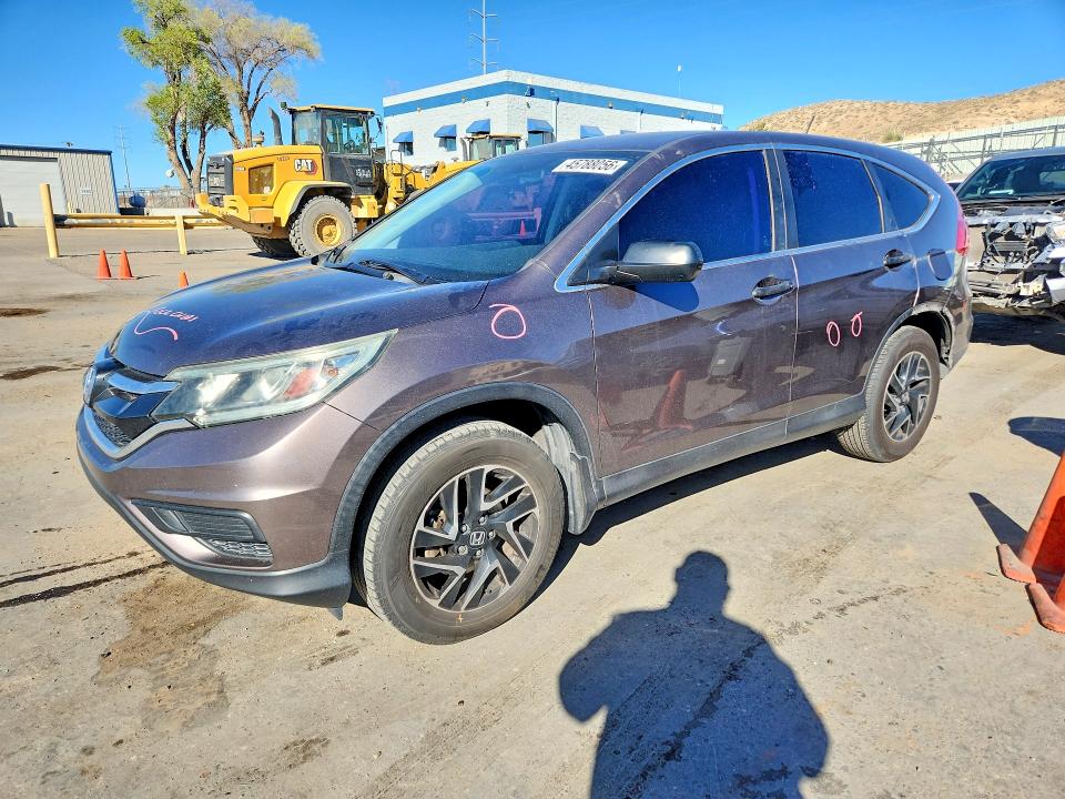 2016 HONDA CR-V — VIN 2HKRM3H46GH541751