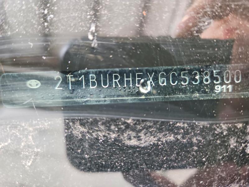 2T1BURHEXGC538500