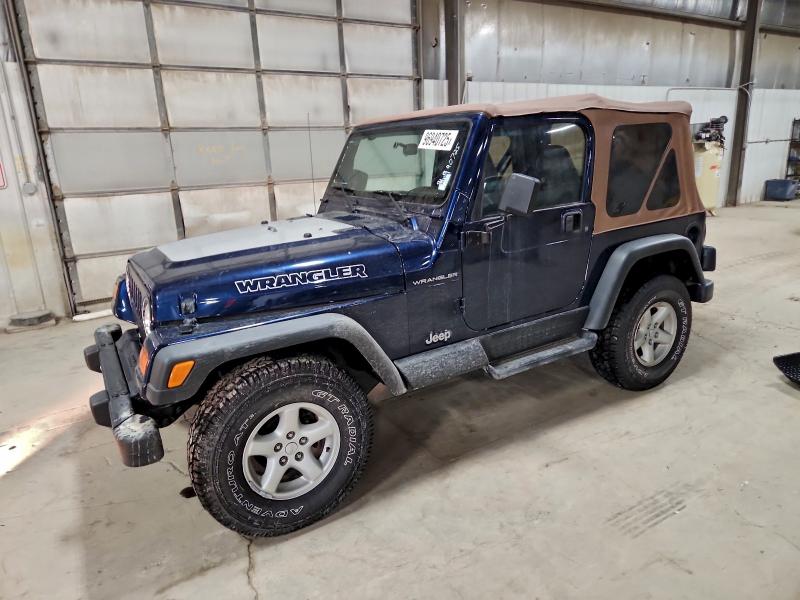 2001 JEEP WRANGLER / — VIN 1J4FA49S91P341578
