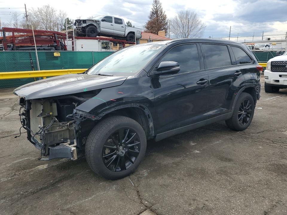 2019 TOYOTA HIGHLANDER — VIN 5TDJZRFH1KS612297
