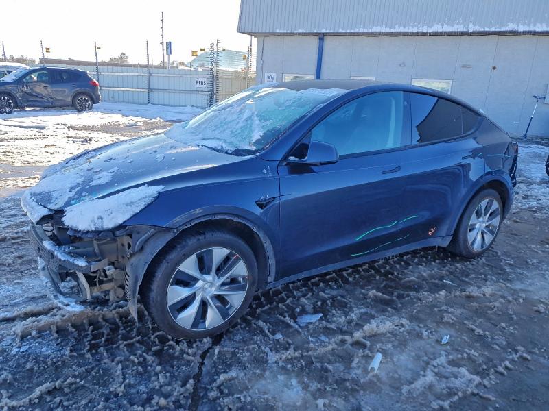 2022 TESLA MODEL Y — VIN 7SAYGDEE1NF321406