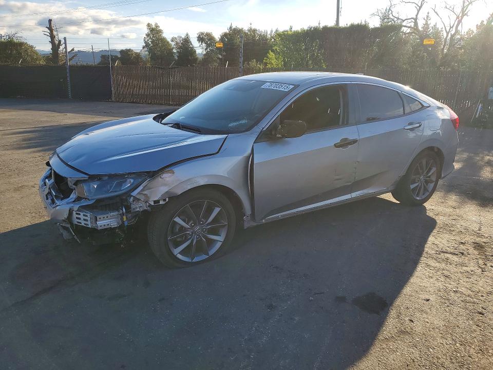 2019 HONDA CIVIC — VIN 19XFC1F35KE212332
