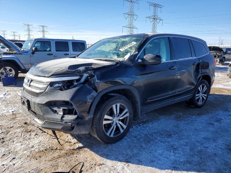 2017 HONDA PILOT EXL — VIN 5FNYF6H84HB075215