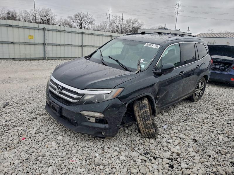 2017 HONDA PILOT EXL — VIN 5FNYF6H53HB076734