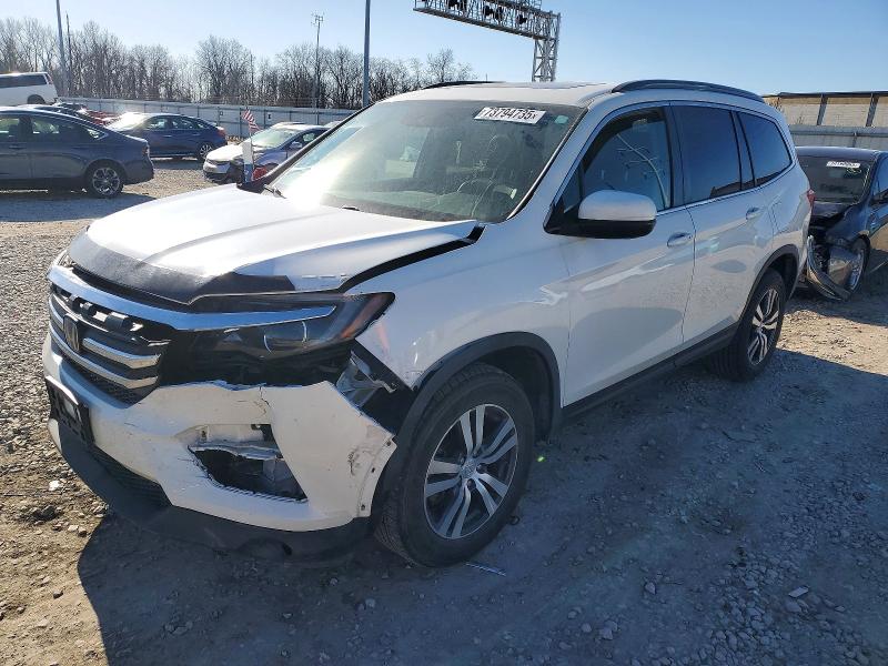 2018 HONDA PILOT EXL — VIN 5FNYF6H68JB016351