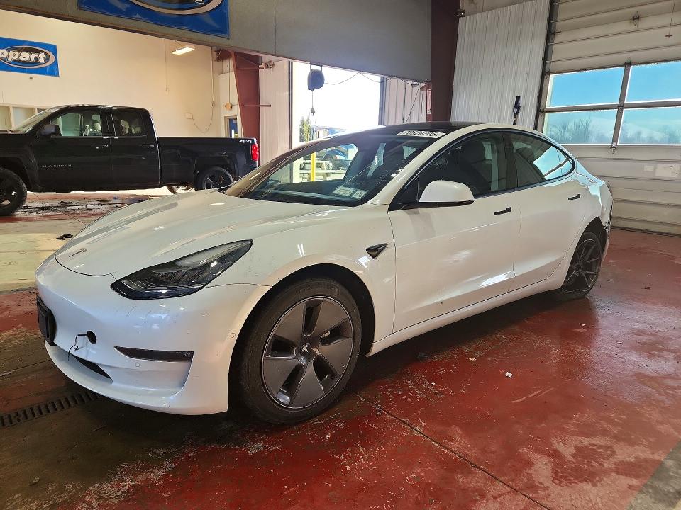 2022 TESLA MODEL 3 — VIN 5YJ3E1EB5NF238935