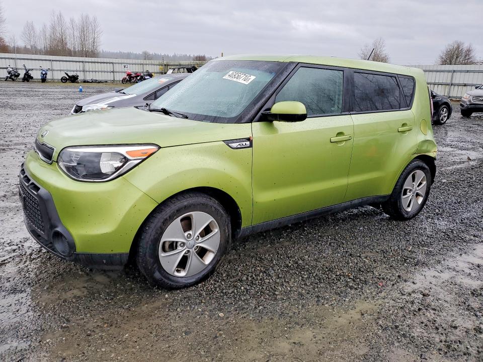 2016 KIA SOUL — VIN KNDJN2A23G7836291