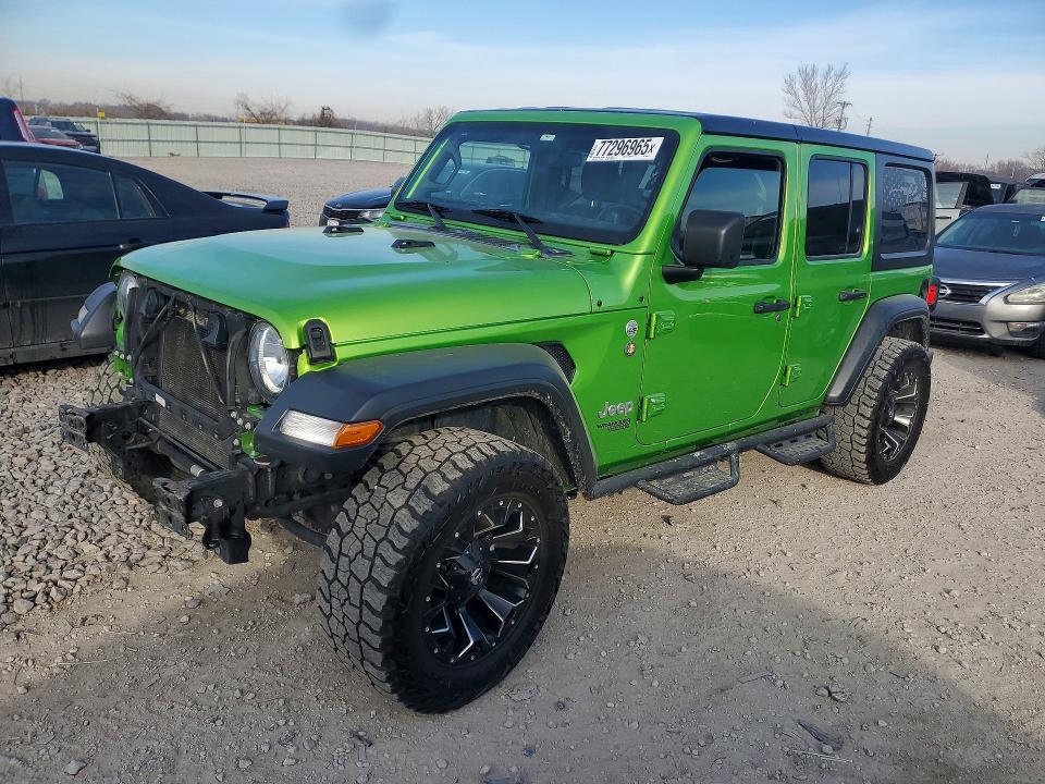 2018 JEEP WRANGLER UNLIMITED — VIN 1C4HJXDG7JW304246