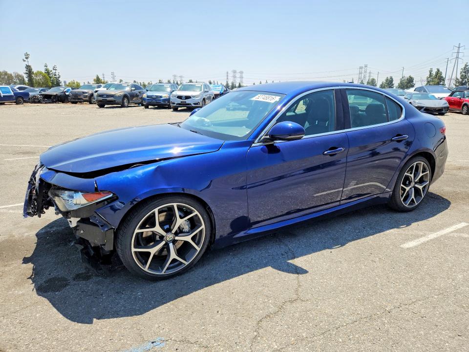 2019 ALFA ROMEO GIULIA — VIN ZARFAMBNXK7604078
