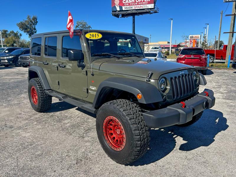 2015 JEEP WRANGLER U — VIN 1C4BJWEG5FL559114