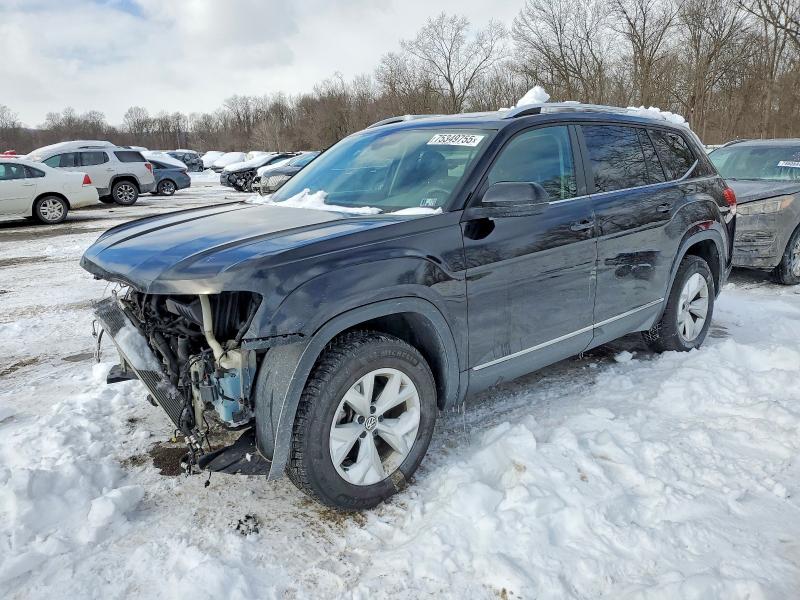 2018 VOLKSWAGEN ATLAS SEL — VIN 1V2MR2CA9JC518856